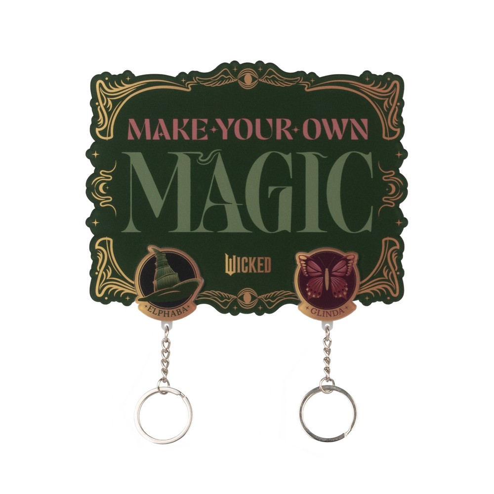 Grupo Erik Wicked - Part Two Key Hanger With Key Ring Porteclés - Multicolore